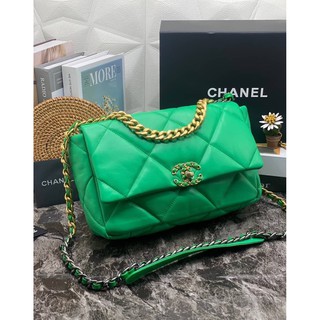 Chanel 19 Grade Hiend Size 30 cm  อปก.ถุงผ้า ถุงกระดาษ การ์ด