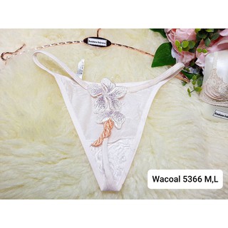 Wacoal (วาโก้) ทรงเล็กเงาๆ ❤️ Size XS-Lต้นๆ ชุดชั้นใน/กางเกงชั้นในทรงจีสตริง(G-string) 5366