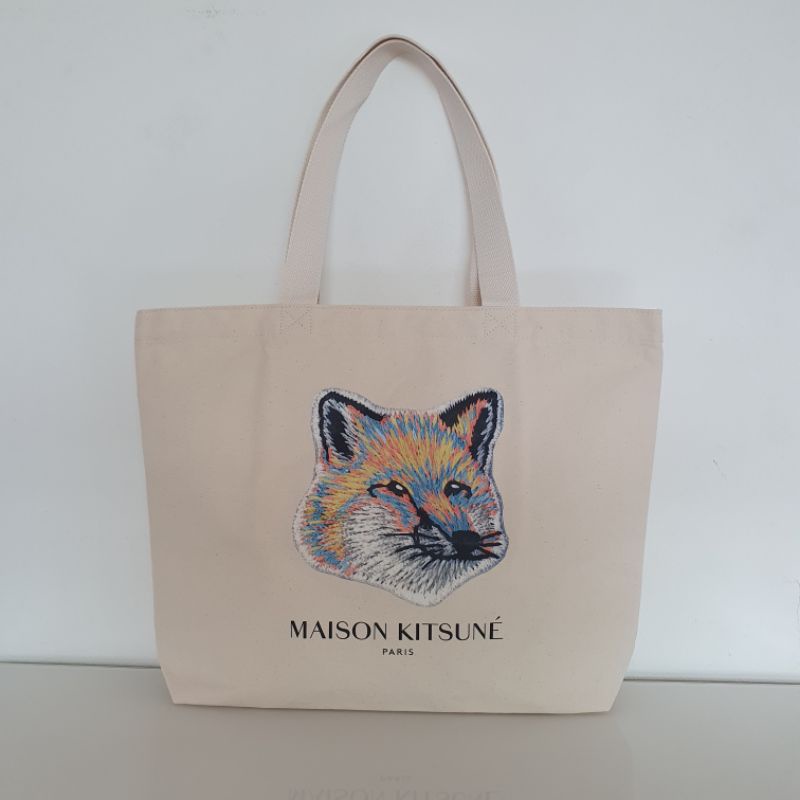 Maison Kitsune tote bag - dekdoi_marimekko - ThaiPick