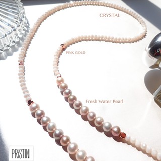 🎀สายแมส มุกน้ำจืดแท้100%%🎀 ไม่ลอก สายคล้องแมส Fresh Water Pearl