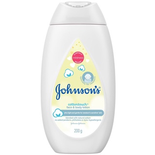 Free Delivery Johnsons Cottontouch Face and Body Baby Lotion 200ml. Cash on delivery