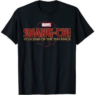 เสื้อยืดผู้ชาย GILDAN เสื้อยืด พิมพ์ลายโลโก้ Shang Chi And The Legend Of The Ten Rings สําหรับผู้ชาย และผู้หญิง S-5XL