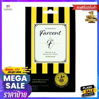 น้ำหอมปรับอากาศ FARCENT 10g แพ็ค 3 FREESIA &amp; ENGLISH PEARAIR FRESHENER PERFUME FARCENT 10g 3 PCS FREESIA &amp; ENGLISH PEAR