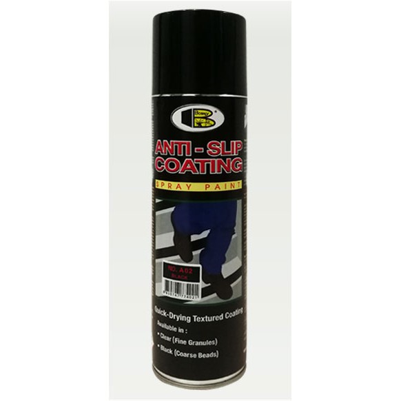 สเปรย์กันลื่น สเปรย์แอนตี้สลิป BOSNY B122 สีใส สีดำด้าน X 600 CC  สีเสเปรย์กันลื่น Anti - Slip Bonsy