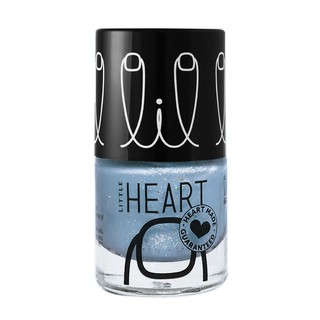 LITTLE HEART ยาทาเล็บเด็ก Baby Blue 8ml. สีฟ้ากลิทเทอร์  กลิ่นพีช