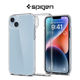 Spigen เคส iPhone 14 อัลตร้าไฮบริด / คริสตัลไฮบริด iPhone 13 เคสใส ป้องกันตก