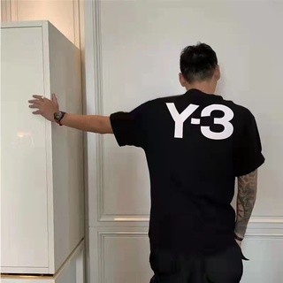 [S-5XL]Y3 Yamamoto Yamamoto ใหม่ เสื้อยืดแขนสั้น พิมพ์ลายตัวอักษร สําหรับผู้ชาย ผู้หญิง