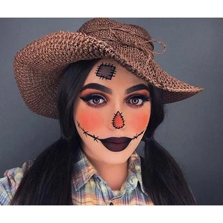 ลิปสติก สีแมท เนื้อเนียล ฮาโลวีน ลิปดำ ขาว ม่วง เขียว Matte Lipstick Black White Purple Green Red Halloween Make up