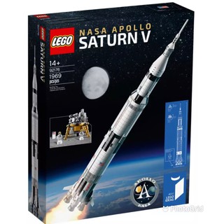 (พร้อมส่งจากกรุงเทพ) LEGO 92176 NASA Apollo Saturn V เลโก้ของใหม่ ของแท้ 100% กล่องมีรอยเล็กน้อย