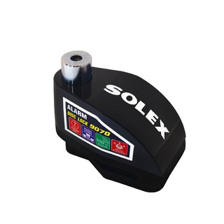 ราคาSOLEX กุญแจล็อคดิสเบรค มอเตอร์ไซค์ Alarm Disc Lock Model. 9070