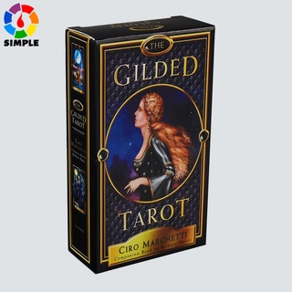 The Gilded Tarot 78 Deck Tarot Cards