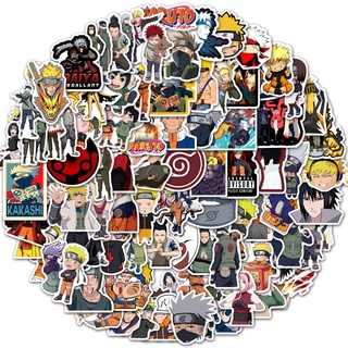 50Pcs/Set ❉ Naruto Series 02 สติ๊กเกอร์ ❉ Anime Uzumaki Naruto Uchiha Sasuke DIY Fashion Mixed Waterproof Doodle Decals สติ๊กเกอร์