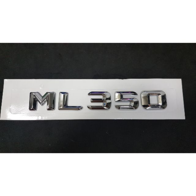 MERSEDES BENZ ML350  BLUETEC LOGO 3D