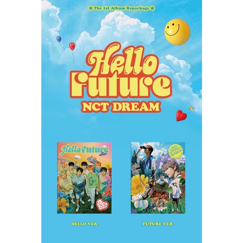 Nct DREAM - อัลบั้ม 1st Repackage [Hello Future] (โฟโต้บุ๊ก Ver KIHNO KIT ) UNSEALED