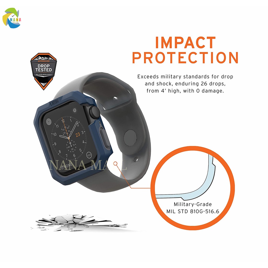 N105 UAG Rugged CASE รุ่น CIVILIAN เคสกันกระแทกสำหรับ ⌚APPLE WATCH⌚ กรอบ2ชั้น ป้องกันการกระแทกได้ดี