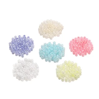 St.kunkka 1000 ชิ้น ต่อชุด ลูกปัด สีสันพาสเทล สำหรับทำเครื่องประดับ DIY ขนาด 2-4 มม. หนัก 10-28 กรัม