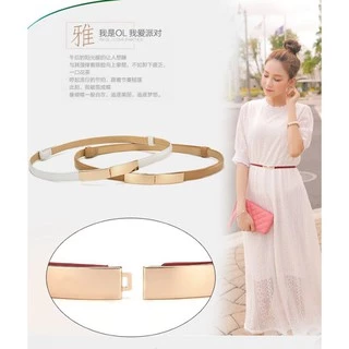 เข็มขัดแฟชั่นปรับสายมาใหม่ เข็มขัดหัวล็อค รุ่นไม่ต้องเจาะรู(หนังสวยมากๆ)