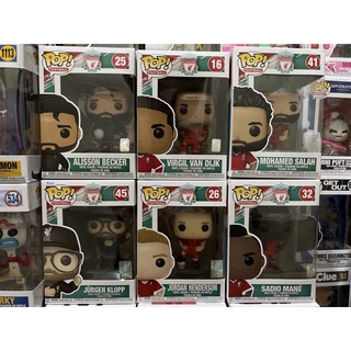 POP! Funko ฟุตบอล ทีม Liverpool ลิเวอร์พูล หงส์แดง ของแท้ 100% มือหนึ่ง