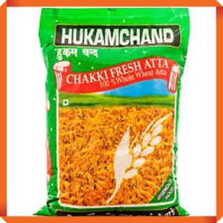 แป้งข้าวสาลีโฮลวีท Hukamchand (5 กิโลกรัม) -- Hukamchand Whole Wheat Flour (Atta) (5 Kilograms)