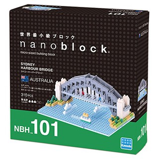 ของแท้จากญี่ปุ่น🧡 Kawada NBH_101 Nanoblock Harbour Bridge Sydney Australia ตัวต่อนาโนบล็อคสะพานซิดนีย์ฮาร์เบอร์