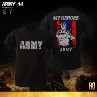 เสื้อซับในทหาร  เสื้อทหาร  แขนสั้น เสื้อยืด ARMY-14