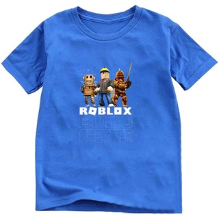 ใหม่ roblox เสื้อยืดสําหรับเด็กผลิตภัณฑ์ที่มีคุณภาพ @mz