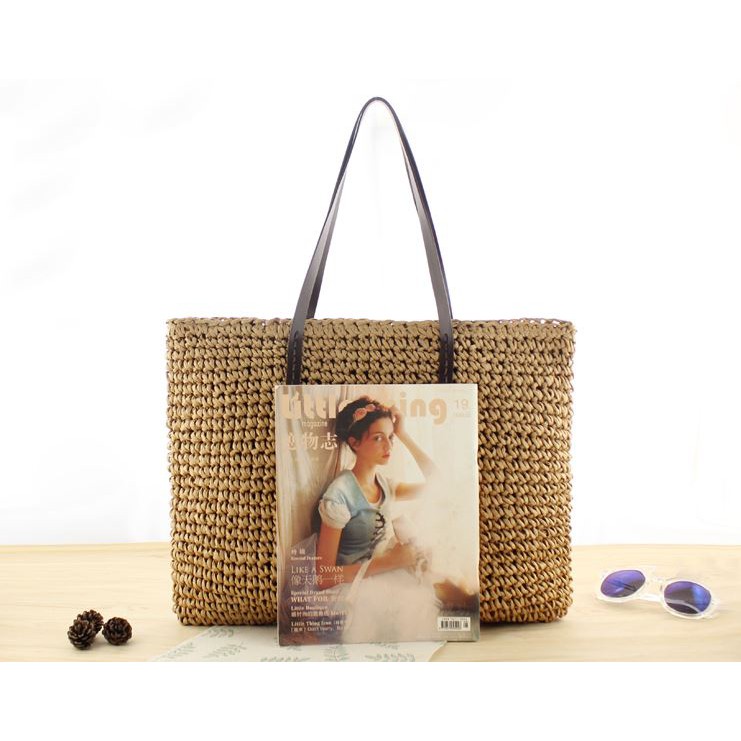 Brownie Beach Bag ราคาโปรโมชั่น พร้อมส่ง (A31)