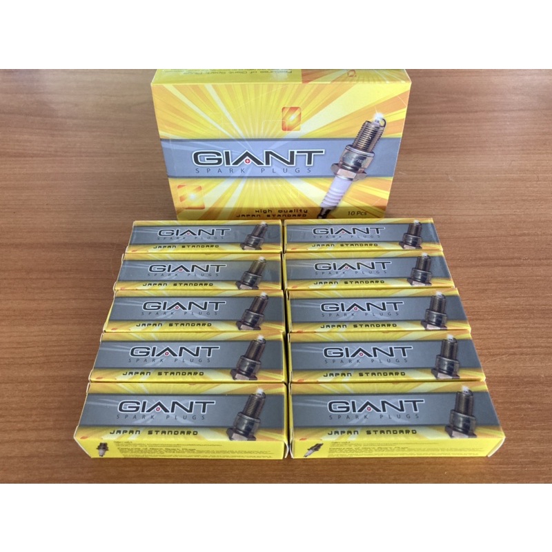 หัวเทียนมอเตอร์ไซค์ Giant C6-GHSA 10หัว/กล่อง