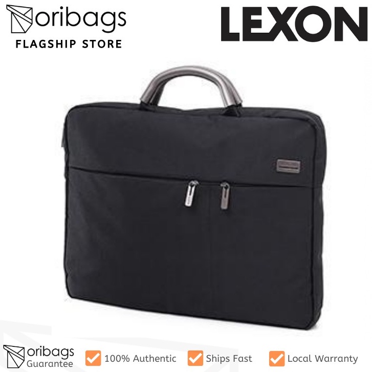 (Clearance) Lexon Premium Simple Document Bag - สีดํา