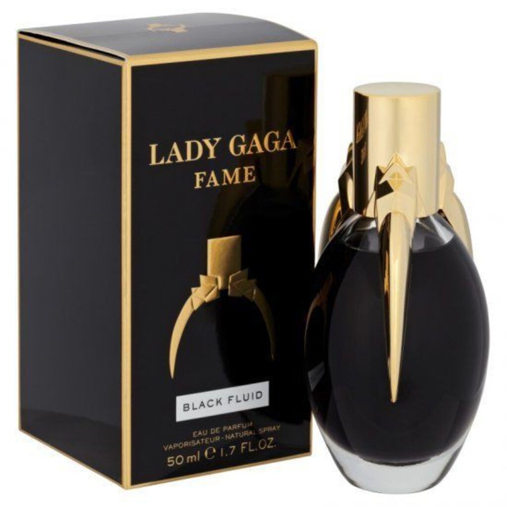 น้ำหอมแท้ LADY GAGA FAME BLACK FLUID EAU DE PARFUM SPRAY 50 ML ของใหม่ ...