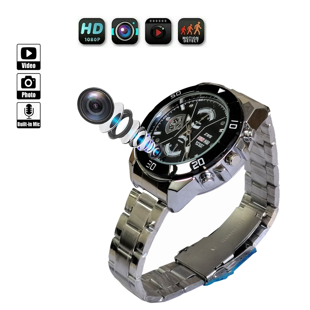 เลนส์กล้อง1080P HD Mini Camera Night Vision Small Cam Sports Lens DV ...