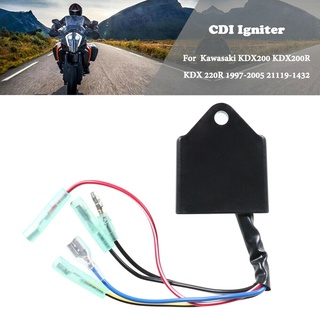 [Dealslickr5 ] กล่องโมดูลจุดระเบิด CDI ประสิทธิภาพสูง 21119-1432 สําหรับ Kawasaki KDX200 KDX200R KDX220R KDX 200 1995-2006