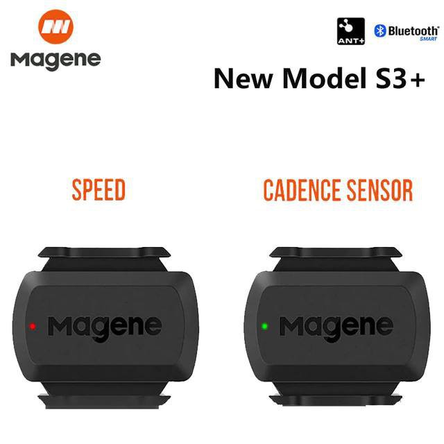 Magene S3+ เซ็นเซอร์ ความเร็ว/รอบขา Speed/Cadence Sensor เชื่อมต่อผ่าน Bluetooth/ANT+ [Zwift,Onelap,