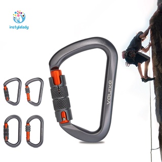 พร้อมส่ง| คาราบิเนอร์ล็อคปีนเขา รูปตัว O ป้องกันการเกิดออกซิ…
