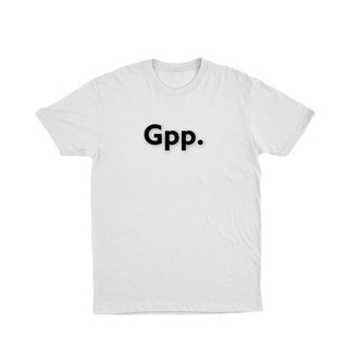 เสื้อยืด พิมพ์ลายตัวอักษร GPP สไตล์อินโดนีเซีย สําหรับผู้ชาย และผู้หญิง