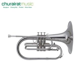 Marching Mellophone Custom MMP-503 Nickel มาร์ชชิ่ง เมโลโฟน by Churairat Music