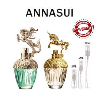 ขายน้ำหอมแบรนด์แท้ 100% Anna Sui Fantasia Mermaid &amp; Fantasia EDT 2ml/5ml/10ml