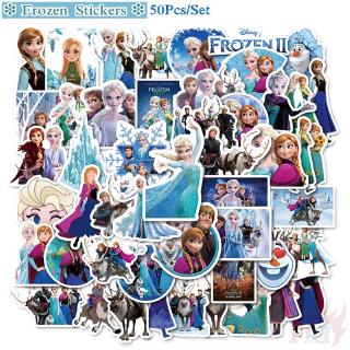 ❉ Frozen - สติกเกอร์ ซีรีย์ 01 Disney Princess Anna Elsa ❉ 50 ชิ้น/ชุด