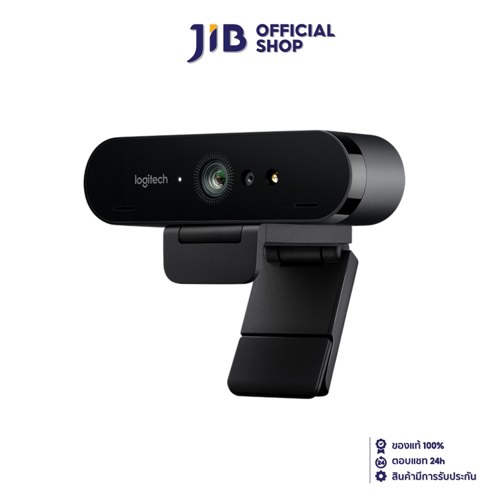 LOGITECH VIDEO WEBCAM (เว็บแคม) GAMING BRIO 4K HD RIGHTLIGHT | Shopee ...