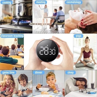 【KC】Digital Kitchen Timer นาฬิกาจับเวลาดิจิตอล Led นาฬิกาจับเวลาทำอาหาร เสียงดังฟังชัด