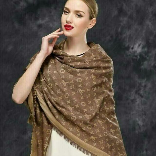 ผ้าคลุมไหล่ แบรนด์เนม เกรด มิลเร่อ@shopee th