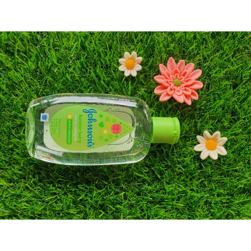 🌺พร้อมส่ง 🌺 johnson  cologne กลิ่น summer swing  กลิ่นหอมสดใส 125 ml.