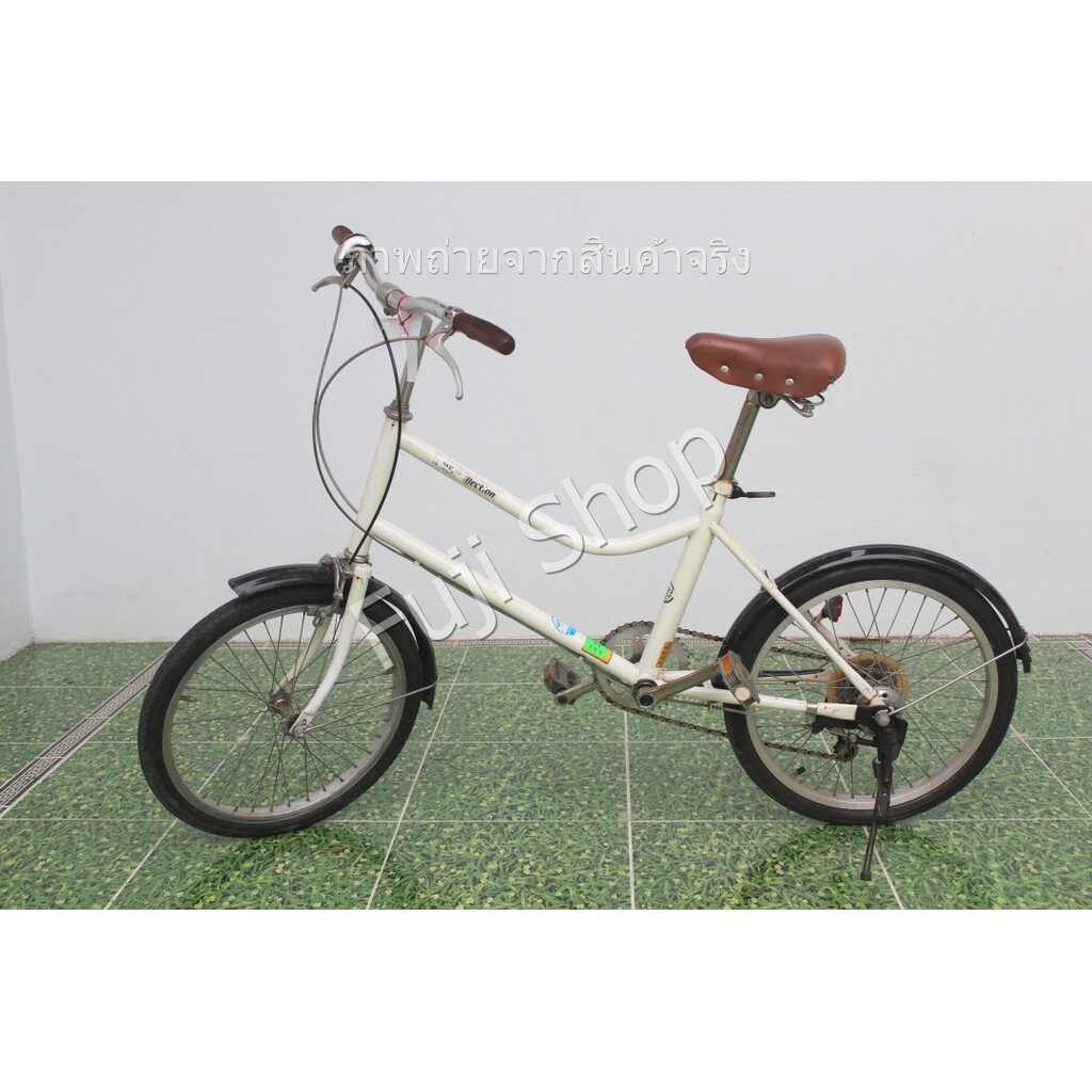 จักรยานญี่ปุ่น - ล้อ 22 นิ้ว - ไม่มีเกียร์ - สีขาว [จักรยานมือสอง]