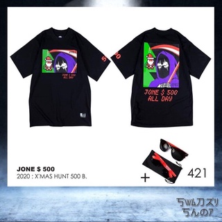 Tee 【Kkenzo】 ใหม่ล่าสุด Jone500 XMas ของแถมแว่นกันแดด