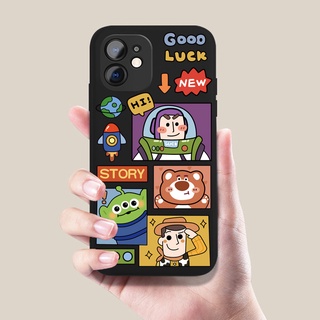 เคสโทรศัพท์มือถือ TPU แบบนิ่ม ป้องกันเลนส์กล้อง พิมพ์ลายการ์ตูน Toy Story สําหรับ iPhone 14 13 12 11 Pro XS Max XR X 6 6s 7 8 Plus SE 2020 2022 | Fk87