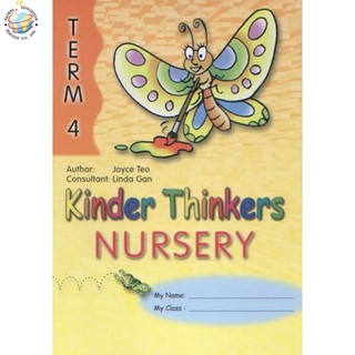 Global Education หนังสือแบบเรียนระดับอนุบาล 1 Kinder Thinkers Nursery Term 4 Coursebook