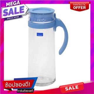 เหยือกน้ำ OCEAN PATIO 1.265 ลิตร สีฟ้า ภาชนะใส่น้ำและน้ำแข็ง PITCHER OCEAN PATIO 1.265L GLASS BLUE