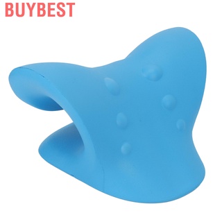 Buybest Neck Traction Pillow Original Shape Stretcher Cervical Pain Relief