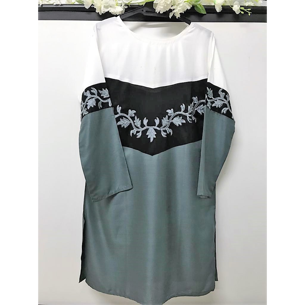 เสื้อปัก Punjabi Suit Pakistan Patchwork