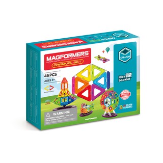 ของเล่น Magformers Carnival Set 46P ตัวต่อแม่เหล็กเสริมพัฒนาการเด็ก